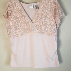 Emma James Cami Tank lace trim Large
